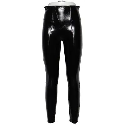 Lackbyxor (Svart) från Spanx Elastan, Polyester, Polyuretan