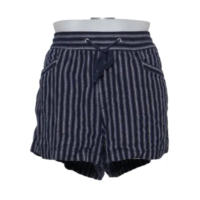 Shorts (Blue, White) from Gap Linen, Viscose