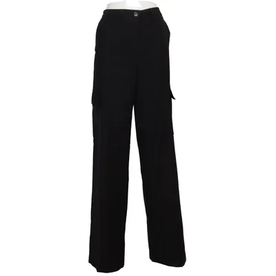 Pantalon cargo (Noir) de Loavies Polyester, Élasthane