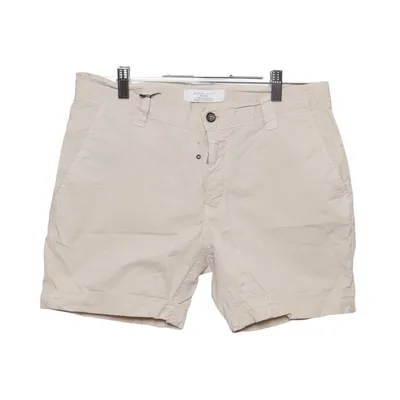 Short (Beige) de Zara Man Basic Coton, Élasthane