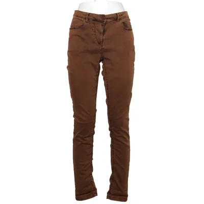 Pants (Brown) from Qiero Cotton, Elastane, Polyester