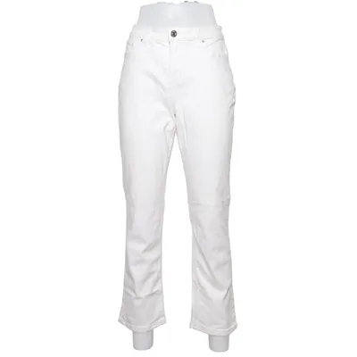 Jean (Blanc) de Lee Coton, Élasthane, Viscose