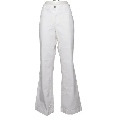Jeans (White) from Lands' End Cotton, Elastane, Lyocell