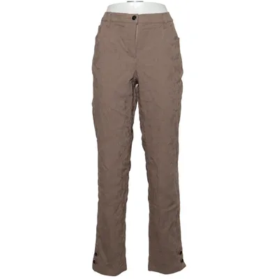 Chinos (Beige) van Alfredo Pauly Katoen, Elastaan, Polyester