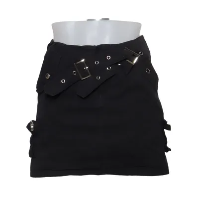 Skirt (Black) from GiorGia Cotton, Polyester