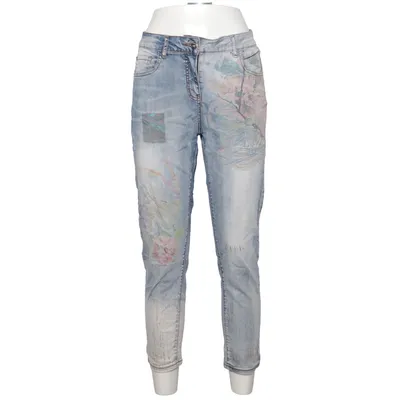 Jeans (Blue, Multicolored) from Million X Cotton, Elastane