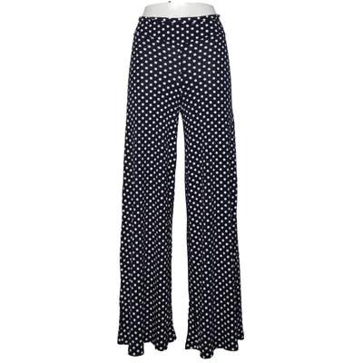 Palazzobyxor (Blå, Vit) från Instyle Elastan, Viskos