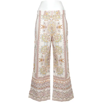 Palazzobyxor (Beige, Flerfärgad) från Zara