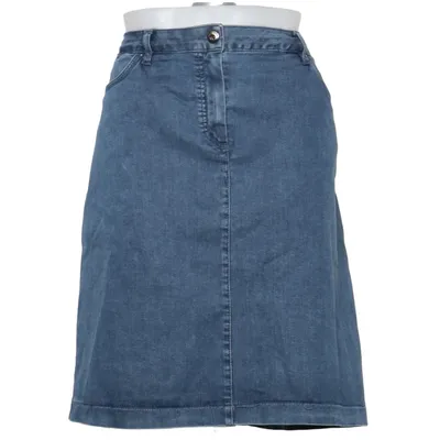 Jupe en jean (Bleu) de Antonelle Coton, Élasthane, Polyester