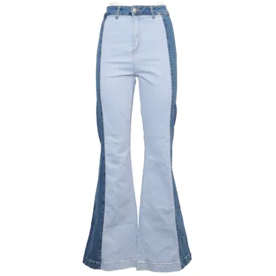 Jeans (Blå) fra Jinglers Bomuld, Elastan