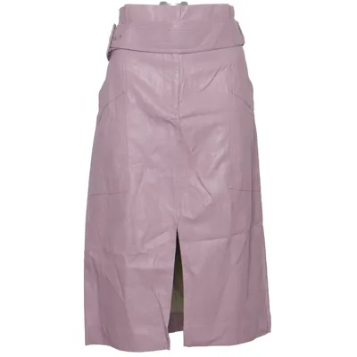 Rok (Lila) van CKS Polyester, Polyurethaan