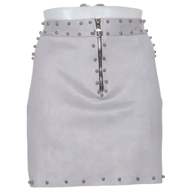 Kjol (Grå) från Styled in Italy Polyester