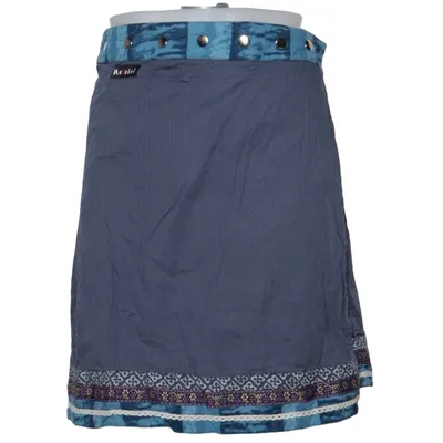 Wikkelrok (Blauw, Meerkleurig) van Moshiki Katoen