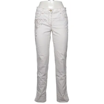 Jeans (White) from Elisa Cavaletti Cotton, Elastane