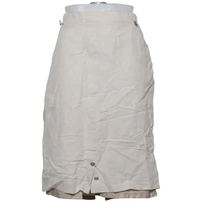 Rok (Beige) van Meico Linnen, Viscose