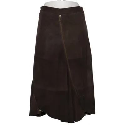 Leather skirt (Gray) from Iceberg Leather