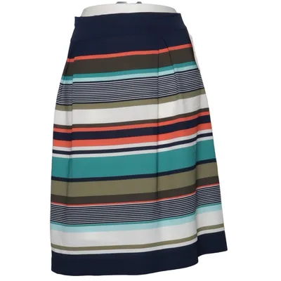 Jupe (Bleu, Blanc, Multicolore) de Christine Laure Polyester
