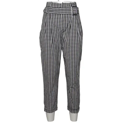 Broek (Zwart, Wit) van Bershka