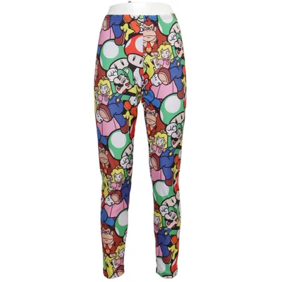 Legging (Multicolore) de Nintendo Élasthane, Polyester