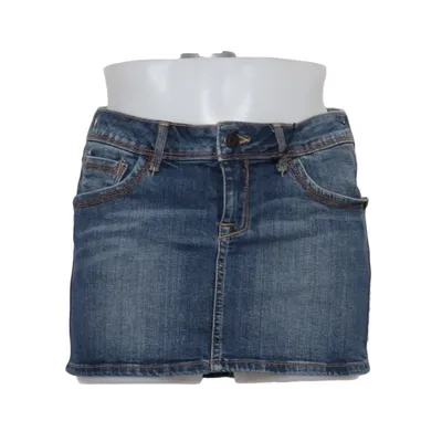 Jeansnederdel (Blå) fra Mango Jeans Bomuld, Elastan