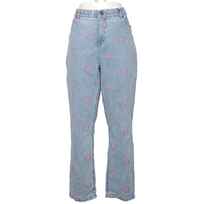 Jeans (Blå, Rosa, Flerfärgad) från Studio Untold Bomull, Elastan