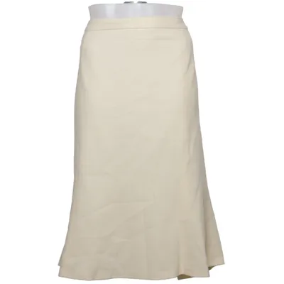 Maxi rok (Beige) van Elégance Acetaat, Elastaan, Polyester, Wol