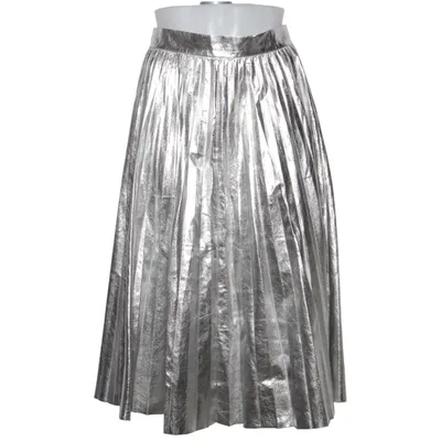 Jupe (Argent) de Zara Woman Polyuréthane