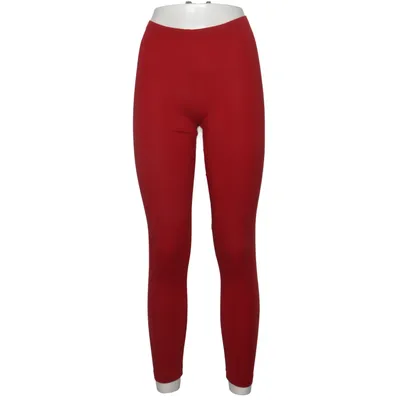 Leggings (Red) from Living Crafts Elastane, Organic cotton