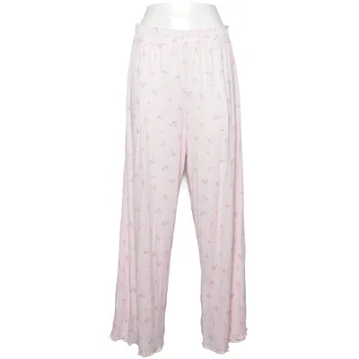 Pyjamasbukser (Pink, Flerfarvet) fra Boux Avenue Elastan, Polyester, Viscose