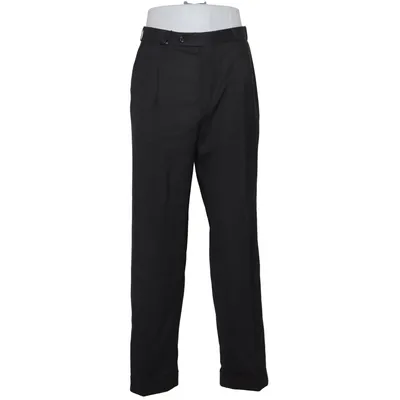 Stoffhose (Grau) von Paolo Negrato Baumwolle, Elasthan, Polyester, Wolle