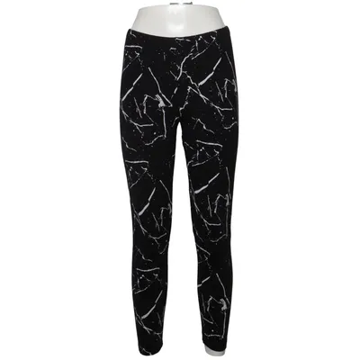 Leggings (Zwart, Wit) van Upfront Elastaan, Organisch katoen