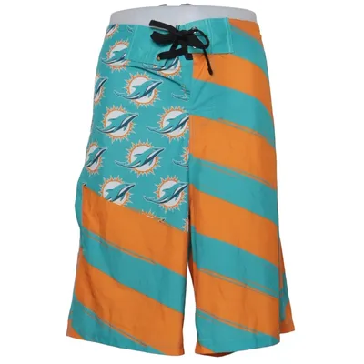 Zwemshort (Turquoise, Oranje, Meerkleurig) van NFL Team Apparel Elastaan, Polyester