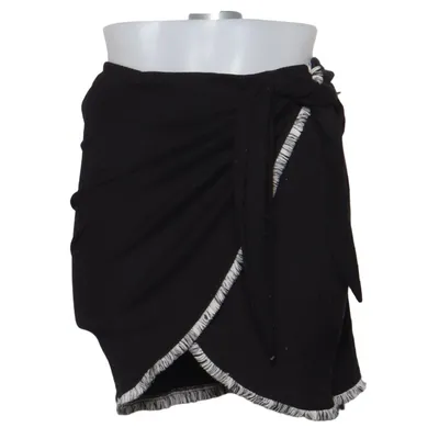 Jupe portefeuille (Noir) de Beqe