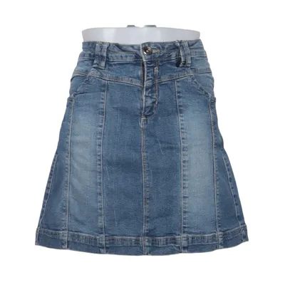 Jupe en jean (Bleu) de DeVal Coton, Élasthane