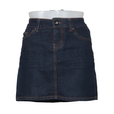 Jeansrock (Blau) von Miss OK Baumwolle, Elasthan