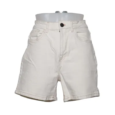 Denim shorts (White) from Cotton On Cotton, Elastane