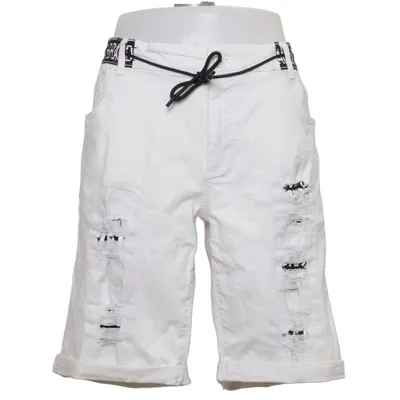 Jeansshorts (Vit) från Reward Bomull, Elastan