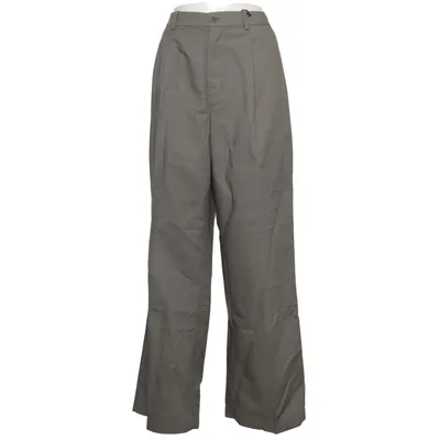 Chinos (Green) from Uniqlo Cotton, Linen, Polyester, Viscose