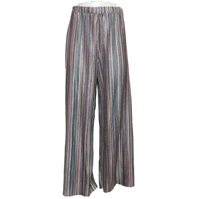 Palazzohose (Mehrfarbig) von Edited Metallfaser, Polyester