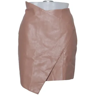 Kjol (Beige) från Yu Yu Elastan, Skinnimitation, Polyester