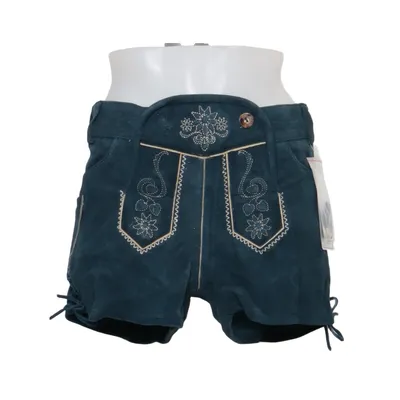 Lederhosen (Green) from Esmara Cotton, Leather