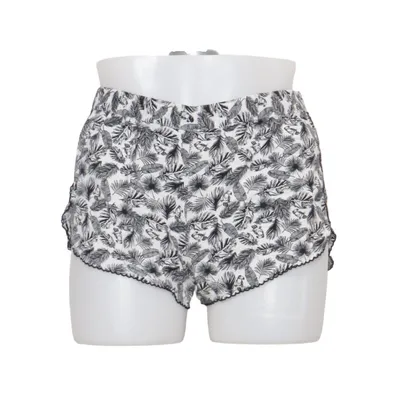 Pyjamashorts (Zwart, Wit) van Love to Lounge