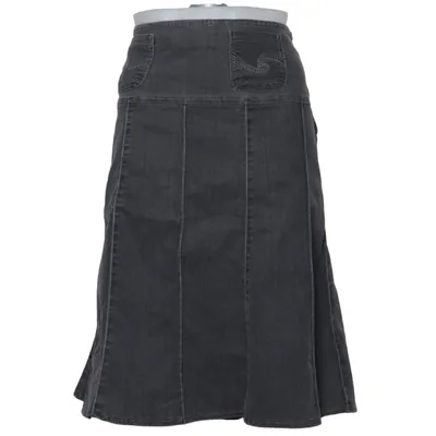 Jupe en jean (Gris) de Armand Thiery Coton, Élasthane, Polyester