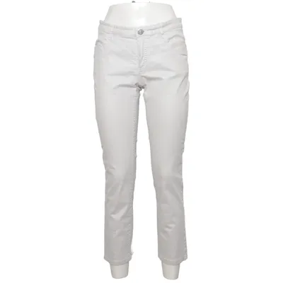 Chinos (Beige) van Stark Katoen, Elastaan, Leer