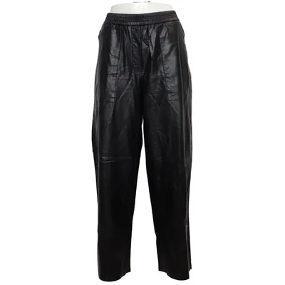 Pants (Black) from Oui Polyurethane, Viscose