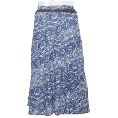 Maxi skirt (Blue, White) from Laura Scott Cotton, Recycled polyester