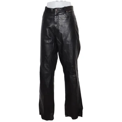 Leren broek (Zwart) van Mauritius Leer, Polyester
