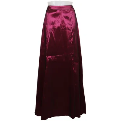 Maxi nederdel (Lilla) fra Mim Elastan, Polyester