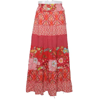 Jupe longue (Rouge, Rose, Multicolore) de Deerberg Coton