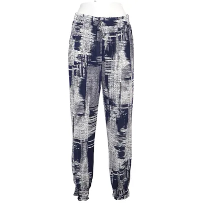 Pantalon (Bleu, Blanc) de Amparo Élasthane, Polyester